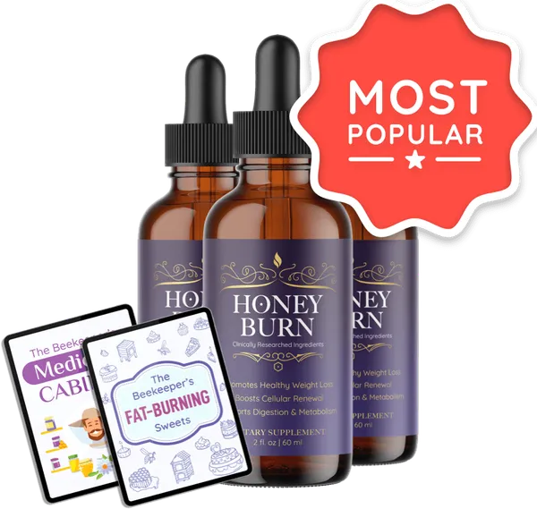 Honey Burn 3 Bottles bundle photo